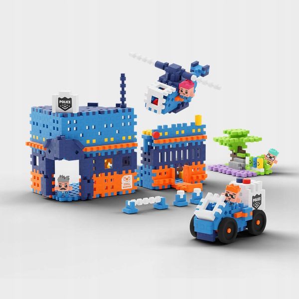 Mini Waffle Marioinex City Posterunek Policji, komisariat 280 el 4 fig zdjęcie 11