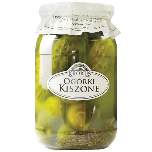 OgÓrki Kiszone 810 g (450 g) - Krokus zdjęcie 1