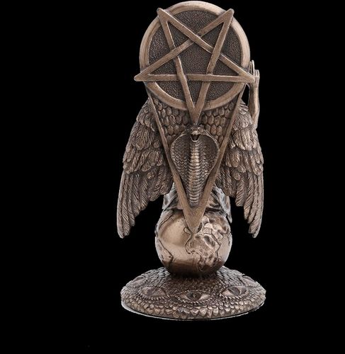 FIGURKA Baphomet siedzący na globusie VERONESE WU77950A1 na Arena.pl