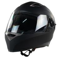 Kask na skuter motocyklowy szczękowy zamknięty BB09B z blendą XL czarny mat