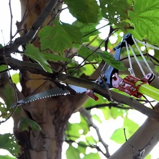 SEKATOR GĄSIENICOWY DO GAŁĘZI TELESKOPOWY ŻYRAFA NA TELESKOP WYSIĘGNIK zdjęcie 5