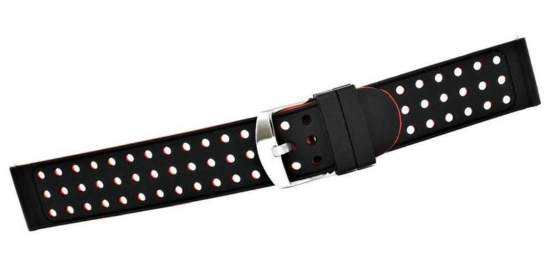 Pasek silikonowy CZERWONY U12-20-3 zdjęcie 3