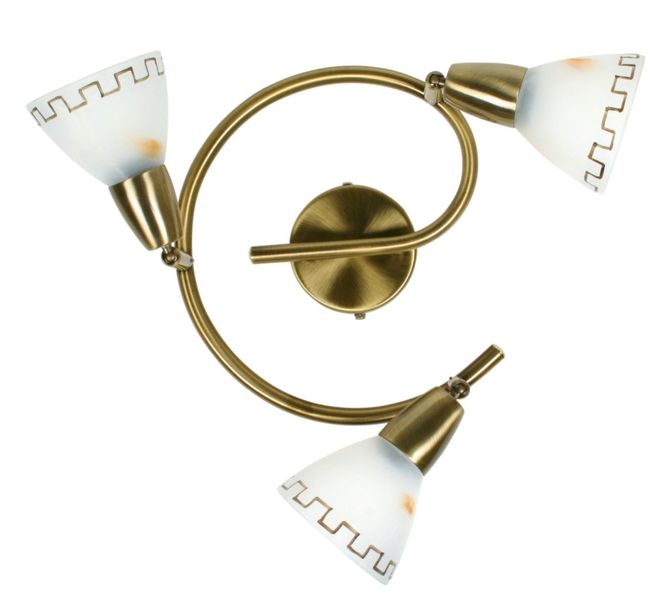 Parnas spirala 3x40W E14 patyna zdjęcie 1