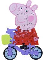 Drewniane puzzle Świnka  ok.24 cm   (P642B5)