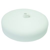 Podsufitka Maskownica Sufitowa fi135mm biała z hamulcem białym plastik