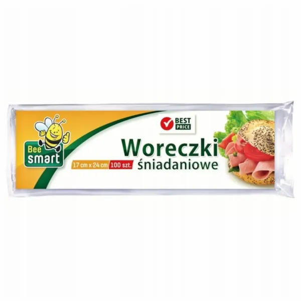 Woreczki śniadaniowe 100szt zdjęcie 1