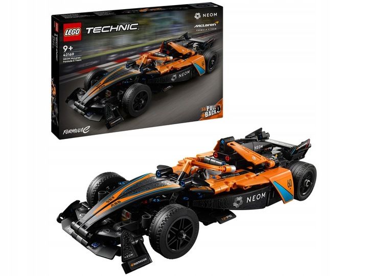 LEGO 42169 Technic NEOM McLaren Formula E Race Car zdjęcie 1