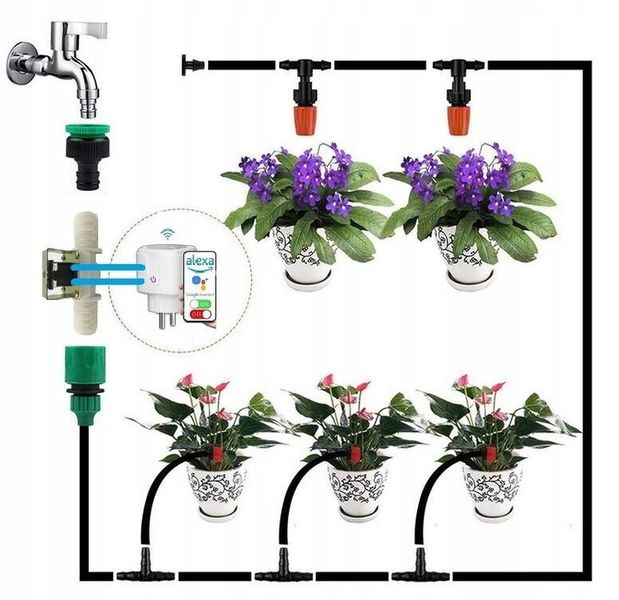 Elektrozawór 12V 0.02~0.8MPa króciec 11mm + sterowanie bezprzewodowe Wifi zdjęcie 12