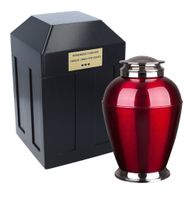 Urna i nisza - Zestaw pogrzebowy do pochówku Bez ozdób/Nisza/Plakietka