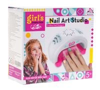 Zestaw Do Malowania Paznokci Dla Dzieci 5+ Akcesoria 8 El. + Interaktywna