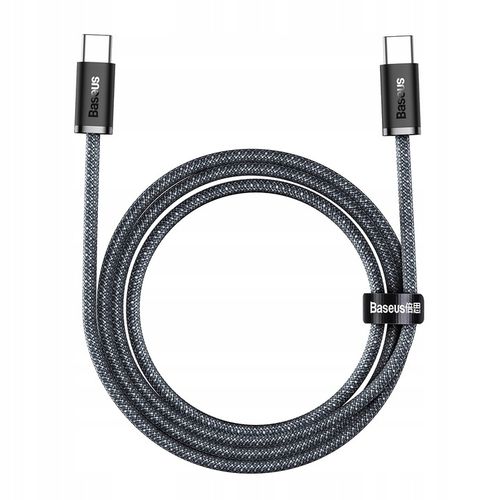 BASEUS MOCNY KABEL USB-C SZYBKIE ŁADOWANIE PRZEWÓD TYP-C PD 100W QC 5A 2M na Arena.pl