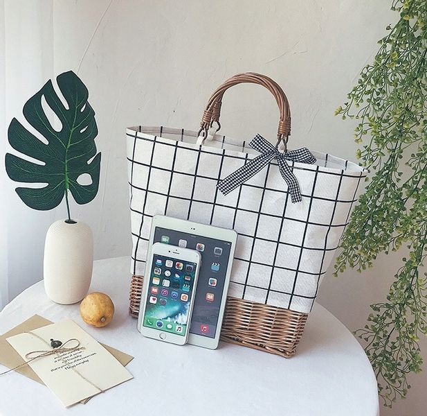 EKOLOGICZNA TORBA, KOSZYK NA ZAKUPY PIKNIK POJEMNA zdjęcie 12