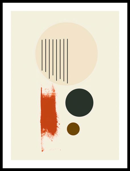 Plakat 40x55cm Symetryczna Struna zdjęcie 3