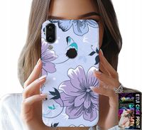 ETUI DO HUAWEI P SMART 2019 - KWIATKI KWIECISTE MODNE WZORY PLECKI