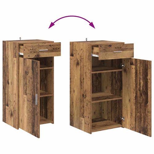 Bufet Stare drewno 42,5 x 40 x 93 cm Materiał drewnopochodny na Arena.pl