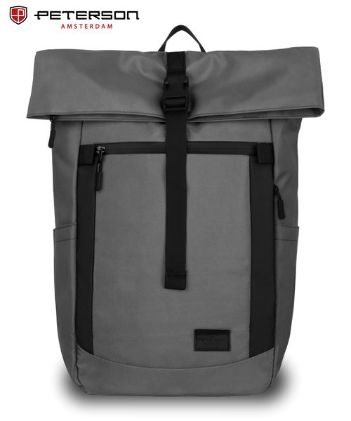 plecak miejski ptn rio-9091 gray zdjęcie 4