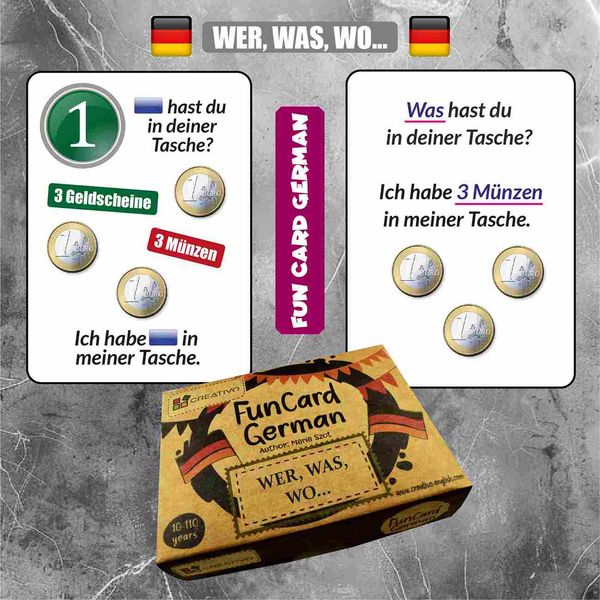 Fun Card German. Wer, Was, Wo... zdjęcie 2
