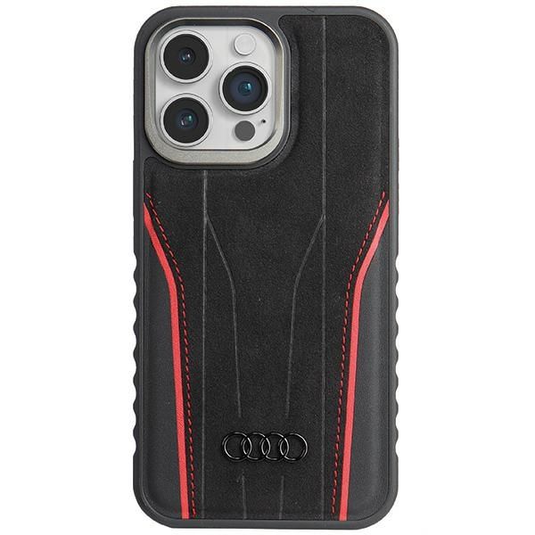 Etui Audi do iPhone 14 Pro Max, Czarny, MagSafe zdjęcie 1