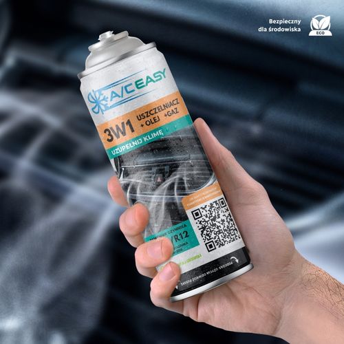 A/C EASY GAZ DO KLIMATYZACJI AUT R134a/R12 CZYNNIK +USZCZELNIACZ +OLEJ 3W1 na Arena.pl
