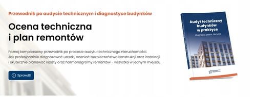 Audyt techniczny budynków w praktyce na Arena.pl