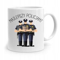 Kubek Dla Najlepszego Policjanta Policjantki Z Nadrukiem Ze Zdjęciem