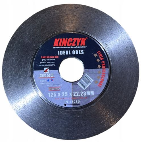 tarcza ideal - gres 125 x 2,5 x 22,23 kinczyk na Arena.pl