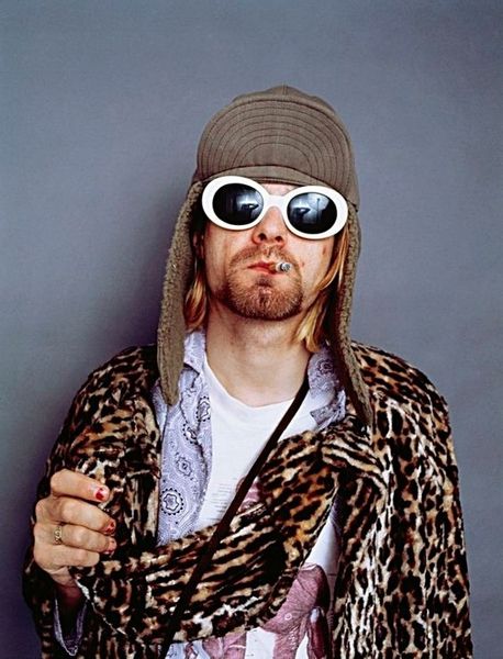 OKULARY PRZECIWSŁONECZNE KURT COBAIN NIRVANA BIAŁE zdjęcie 7