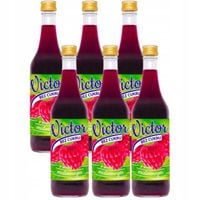 Cymes Vivtor Syrop o smaku malinowym bez cukru 500ml x 6 sztuk