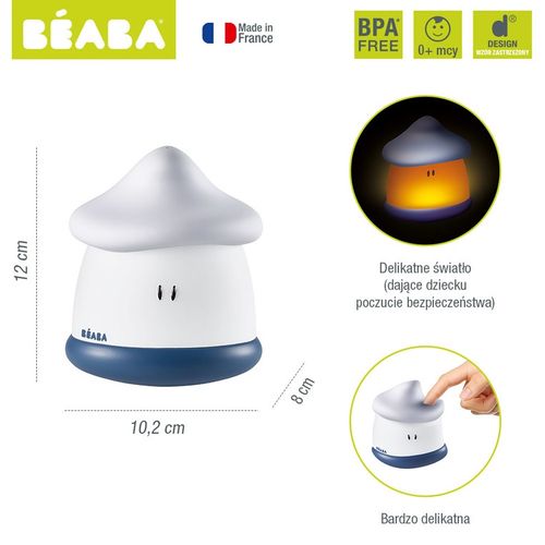 MINERAL lampka nocna LED przenośna Pixie BEABA na Arena.pl