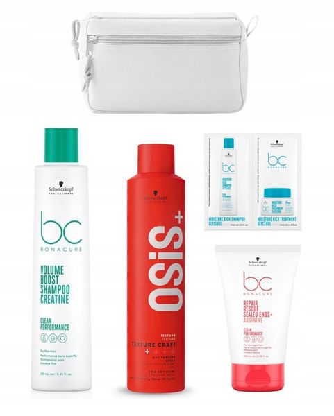 Schwarzkopf BC zestaw ekspresowa objętość włosów długich kosmetyczka Gratis zdjęcie 1