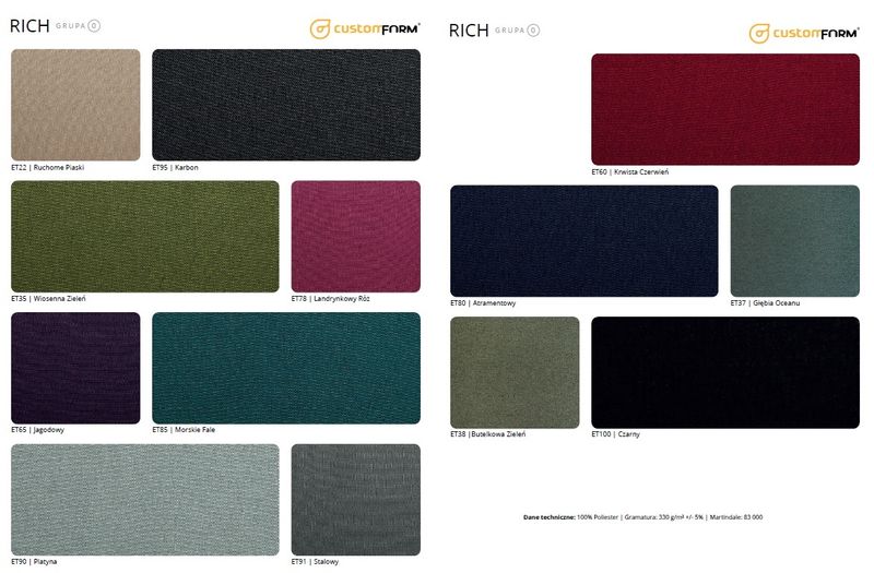 Moduł sofy by-TOM 85/85 BB - platyna, sofa modułowa, meble modułowe zdjęcie 7