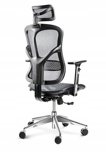 Fotel ergonomiczny Diablo Chairs V-Basic Czarno-szary na Arena.pl
