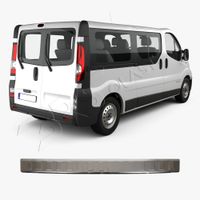 RENAULT TRAFIC (2001-2014) (Long) - Listwa Czarna ABS Nakładka Zderzak Ty
