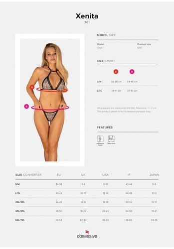 xenita komplet 2-częściowy l/xl na Arena.pl