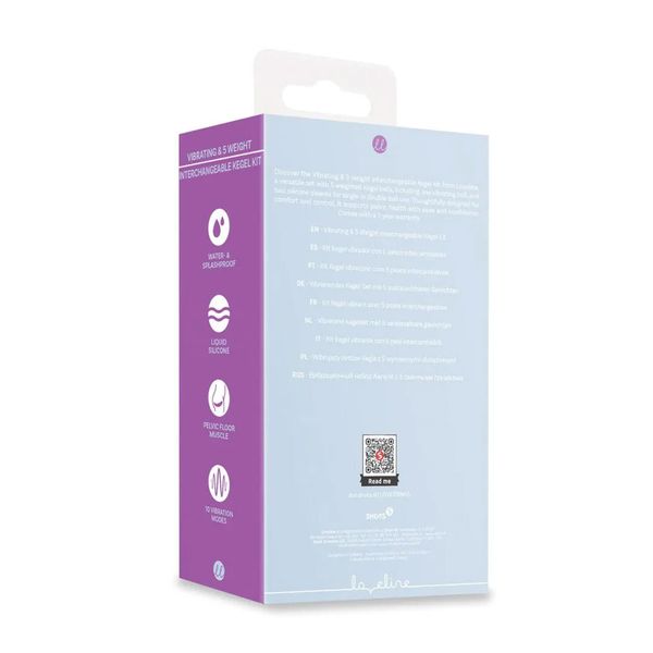 Vibrating And 5 Weight Interchangeable Kegel Kit With Remote Control - zdjęcie 3