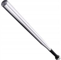 Kij Bejsbolowy Baseballowy Srebrny Cięzki I Solidny 25Cali 900g Stop