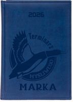 KALENDARZ A5 2026 dzienny KSIĄZKOWY z grawerem DLA MYŚLIWEGO + IMIĘ