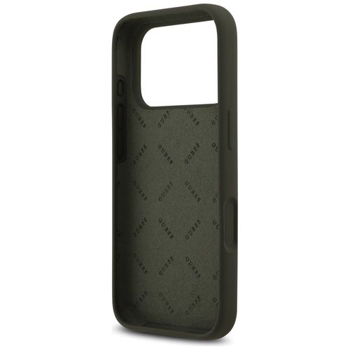 Etui Guess Silicone Big 4G Script do iPhone 17 Pro khaki na Arena.pl