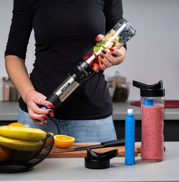 2 x Kubek BIDON 700ml Blender ręczny Yoer HB01S zdjęcie 2