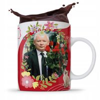 Kubek Full Print Prezesa Jarosław Kaczyński Pis Z Nadrukiem Ze Zdjęciem