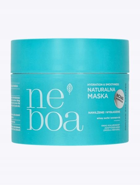 NEBOA Maska naturalna do włosów Hydration & Smoothness 300ml zdjęcie 12