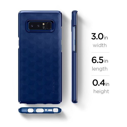 Spigen Thin Fit Etui Galaxy Note 8 N950 niebieskie na Arena.pl