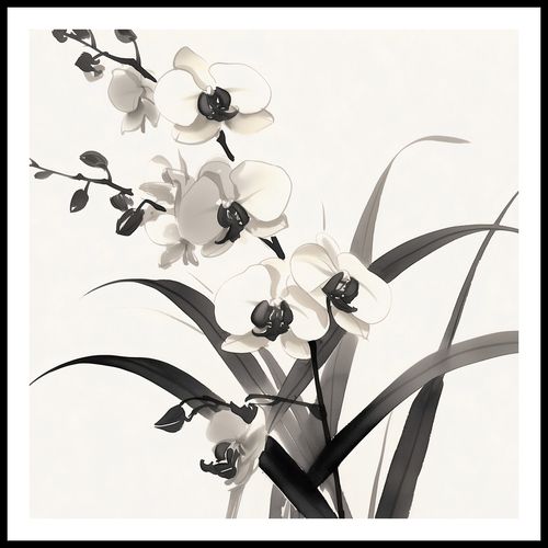 Plakat 100x100cm Orchidea na Arena.pl