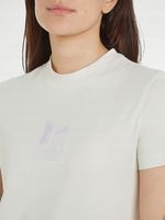 T-shirt damski okrągły dekolt Calvin Klein Jeans rozmiar L