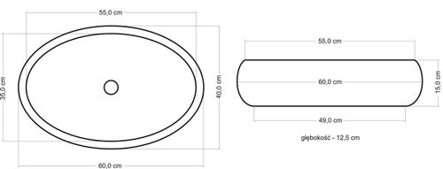 Umywalka Ceramiczna Melania na Arena.pl