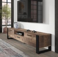 Szafka RTV komoda NUKA 200 cm dąb grange stojąca