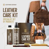 leather expert care kit 2x100ml - zestaw do czyszczenia