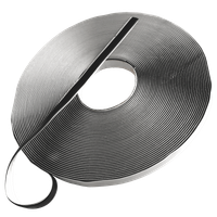 BUTYL K658 2,1mm/10mm/22,5m CZARNY, USZCZELNIACZ NA WILGOĆ, KLEJ-ROZŁĄCZNY