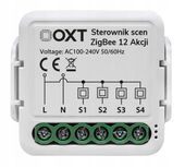 OXT Mini Sterownik Scen 12 Akcji 230V ZigBee TUYA Smart Life