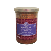 Muflon z ziemniakami i brokułami 380g niskotłuszczowa karma gotowa dla psa